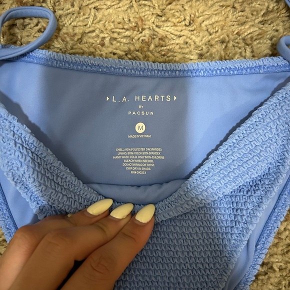 LA Hearts by Pacsun Light Blue Bikini - Picture 5 of 6
